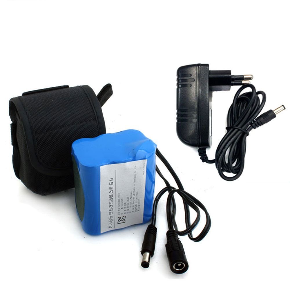 18650 리튬이온셀 배터리팩 6400Mah 어댑터포함