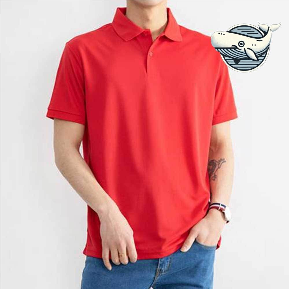 커플 쿨론 반팔 카라티 데일리 캐주얼 티셔츠