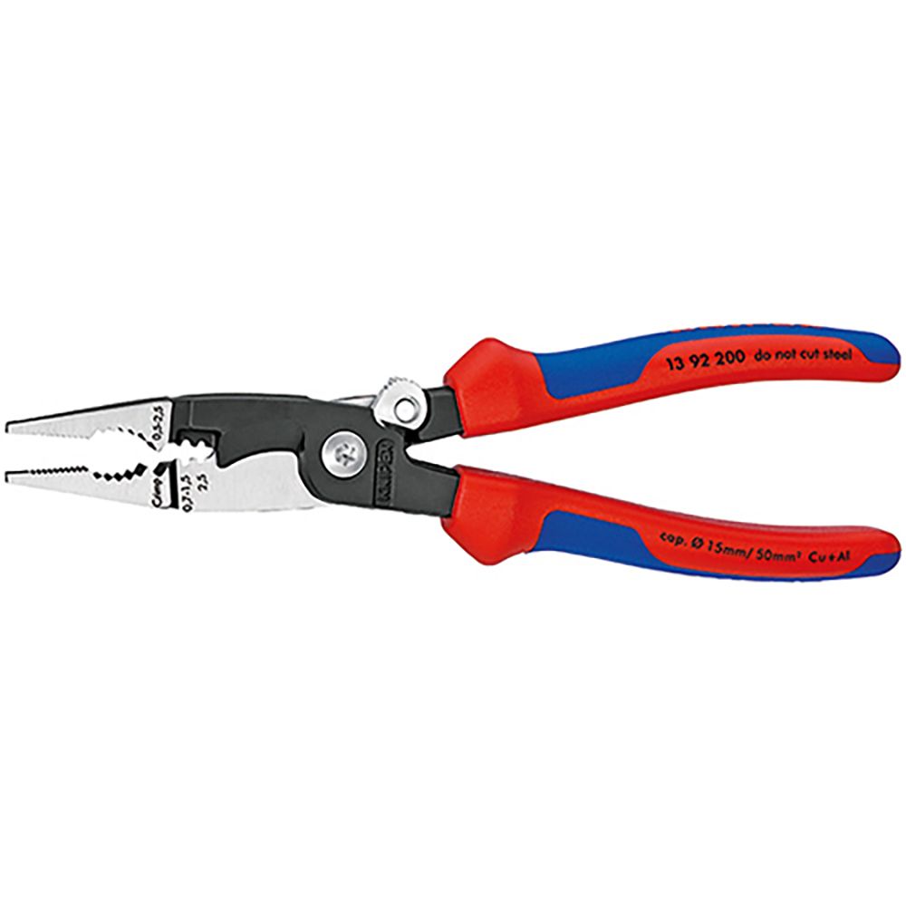 KNIPEX 크니펙스 전기설비용 플라이어 13 92 200 SB