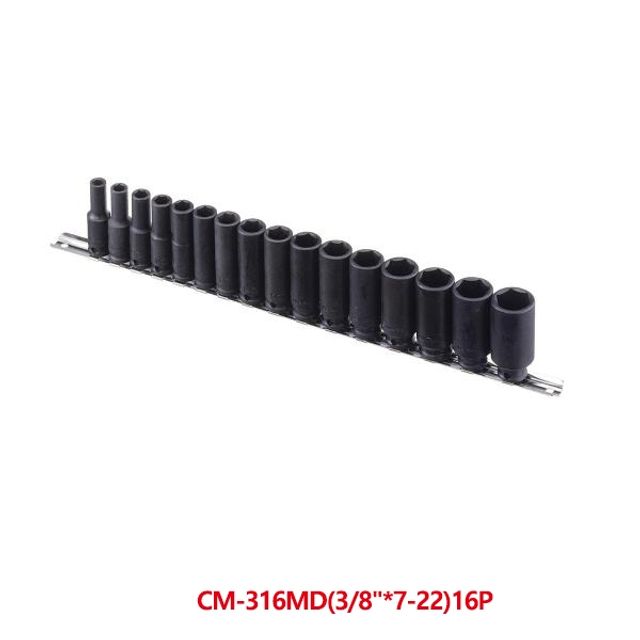 지니어스2015583 3/8in롱임팩소켓세트16pcs CM_316MD