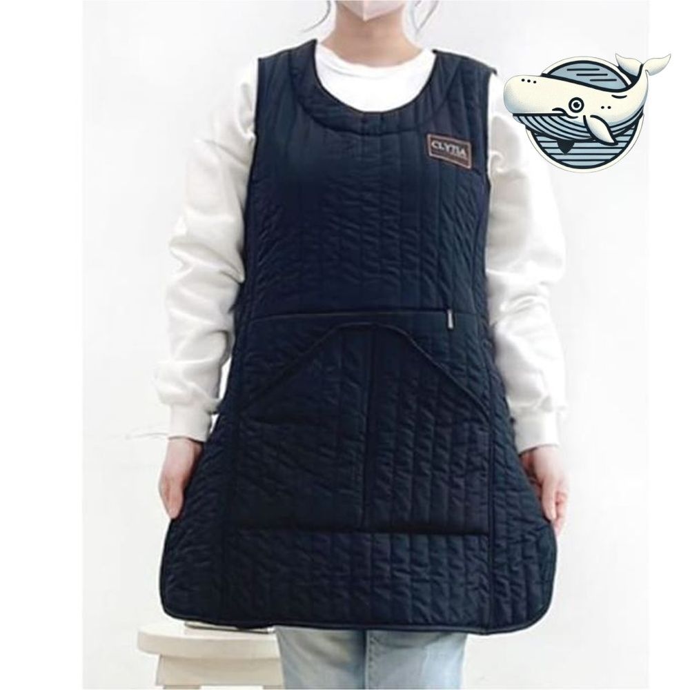 아동 겨울 누빔 원피스 앞치마 기모 유아 방과