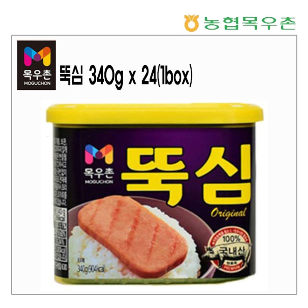 목우촌 뚝심340g x 24캔