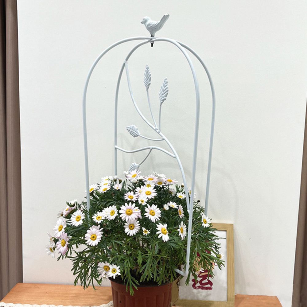 인테리어 화이트 화분 지주대