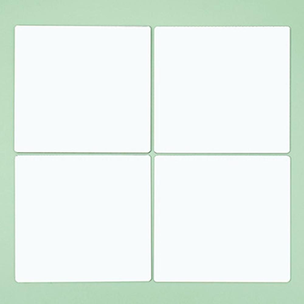 아크릴 거울 4p 40cm 정사각 벽에붙이는 현관