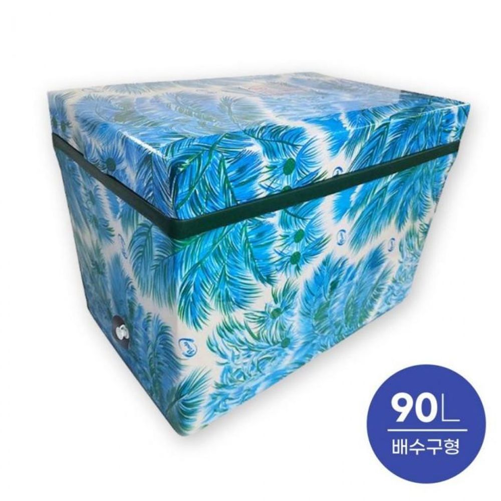 국산 아이스박스 특대형 업소용 90L 배수구형