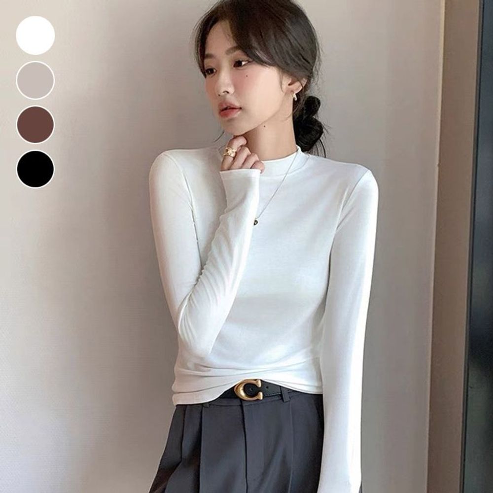 반목티셔츠 반목티셔츠/부드럽고 이너 부드럽고