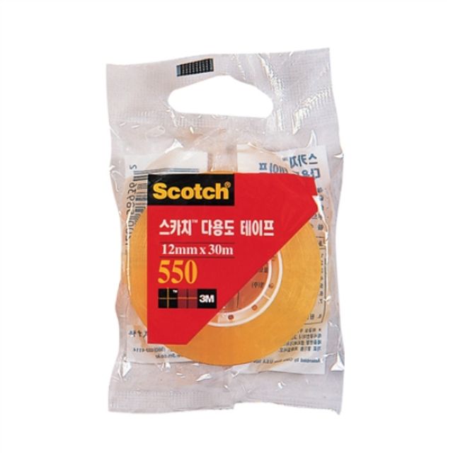 3M 다용도 테이프 리필 550R 12mmX30m 12개입