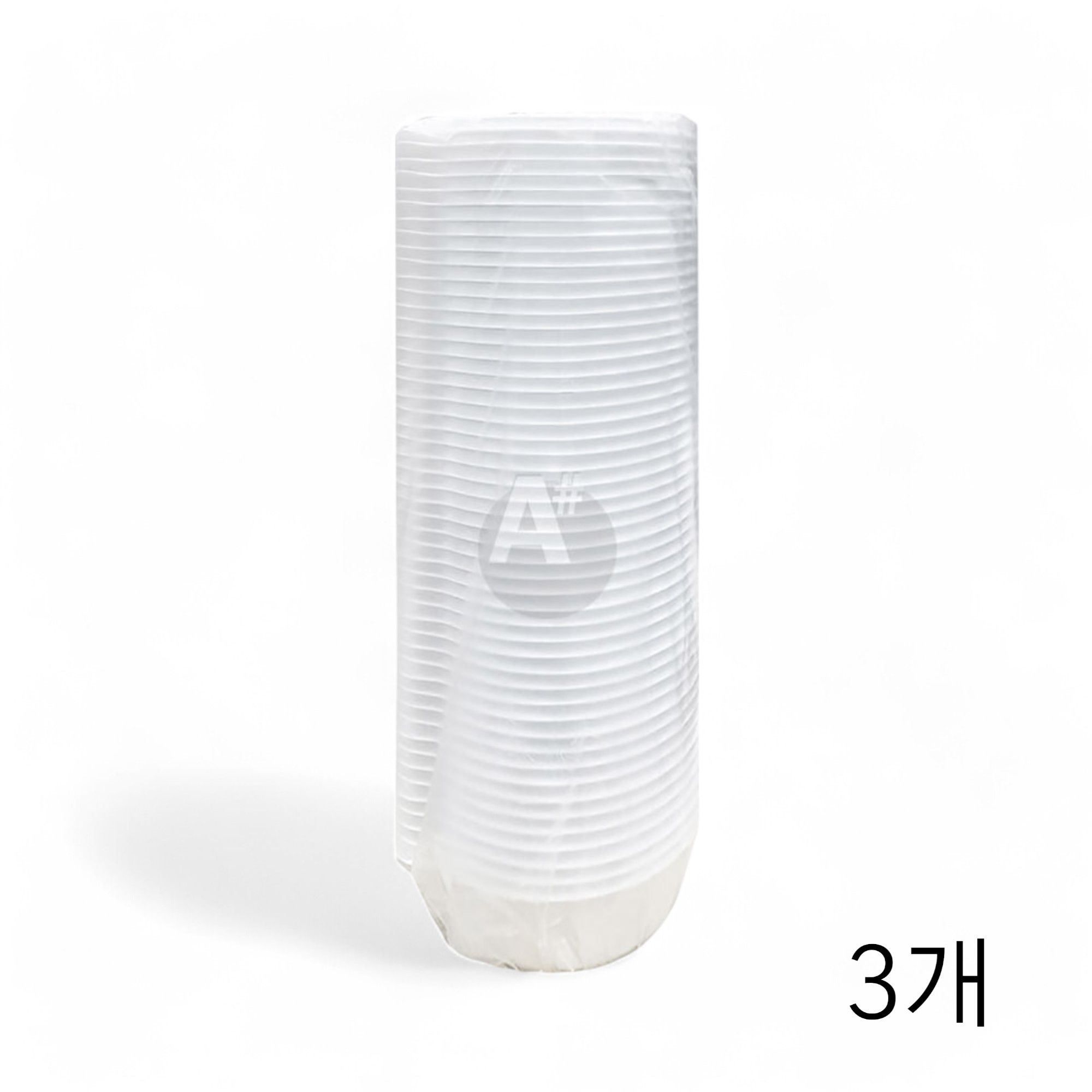 미니 탕용기 세트 소 19.5cmX6.5cm 50입 X3개 국용기