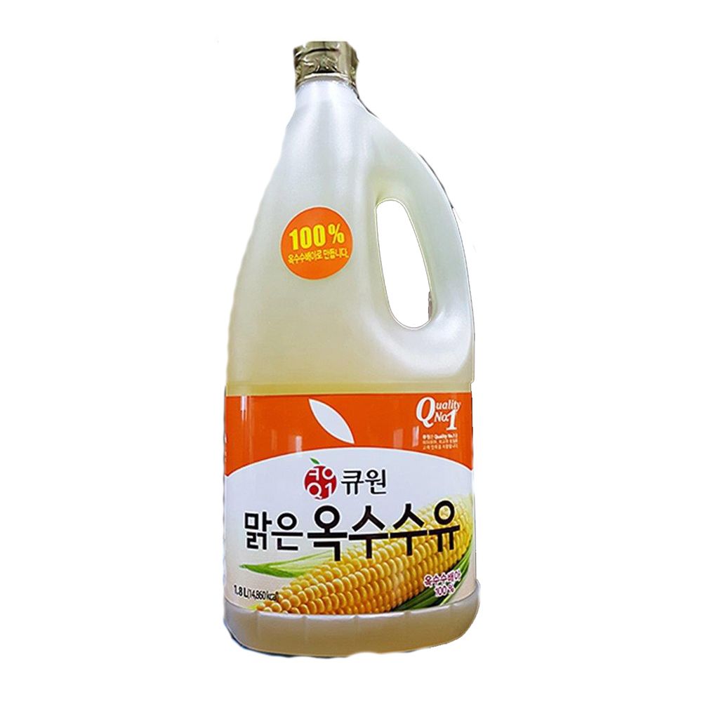 큐원 식용유 옥배유 옥수수식용유 1.8L