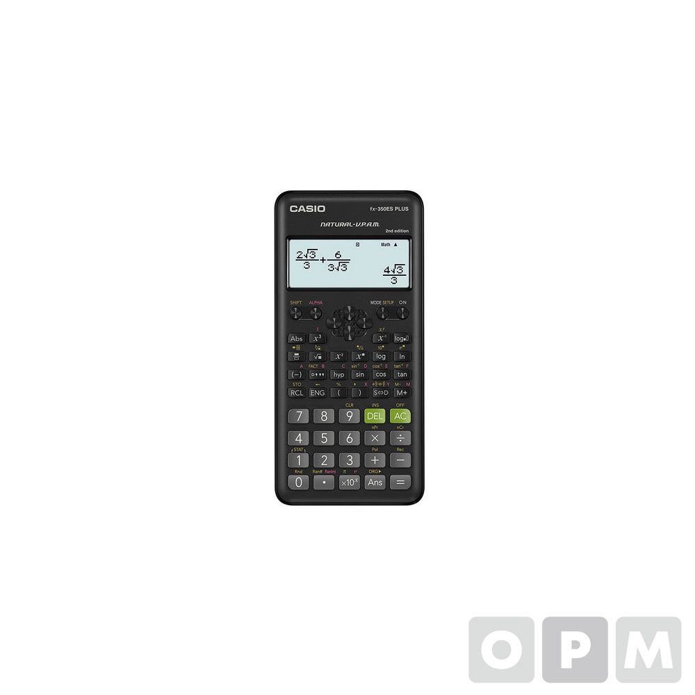 카시오 공학용 계산기 FX-350ES PLUS-2