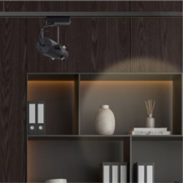 LED 헤이그 렌즈 조리개 스포트 레일 조명 20W 4000