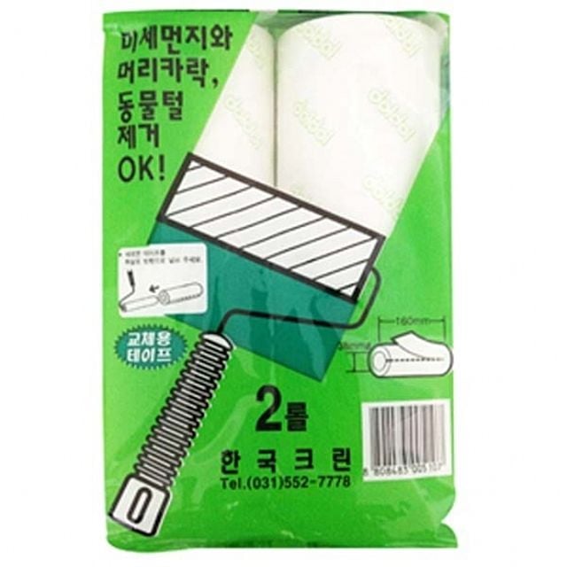 돌돌청소용테이프크리너리필2P(16cmx10m)