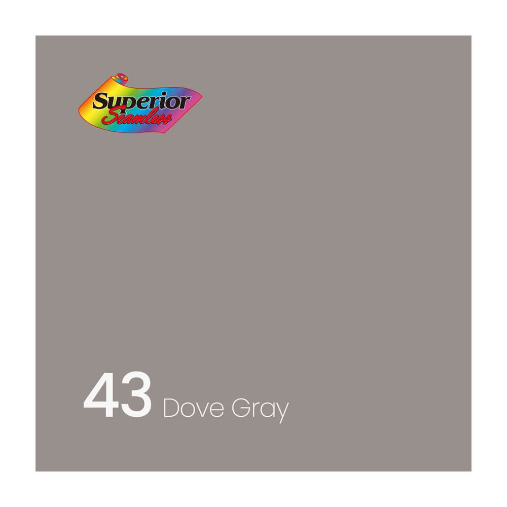 촬영 스튜디오 배경지 2.7 x 11m (43 Dove Grey)