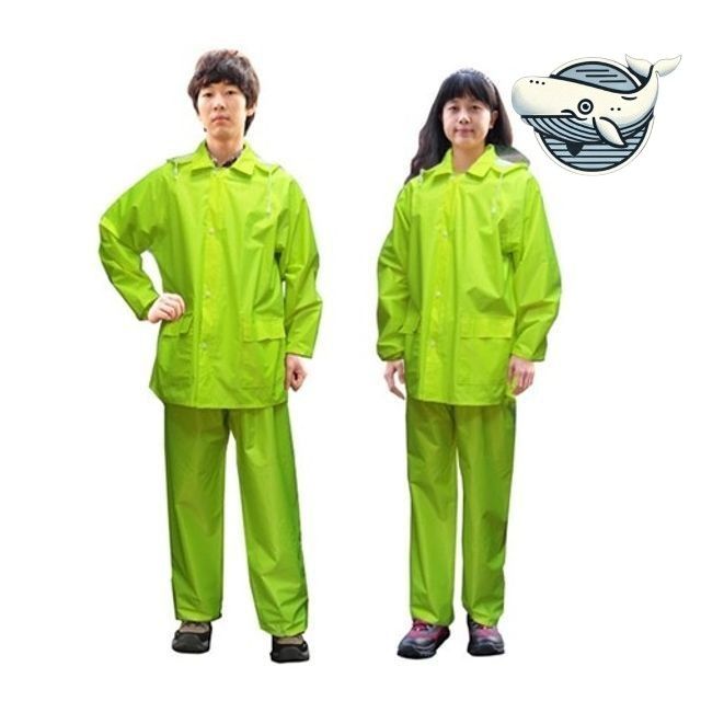 형광 연두색 안전작업복 남여공용 방수 기능성