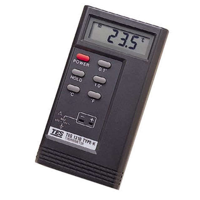 표면온도계 디지털 (센서별매) -50C/1350C TES-1310