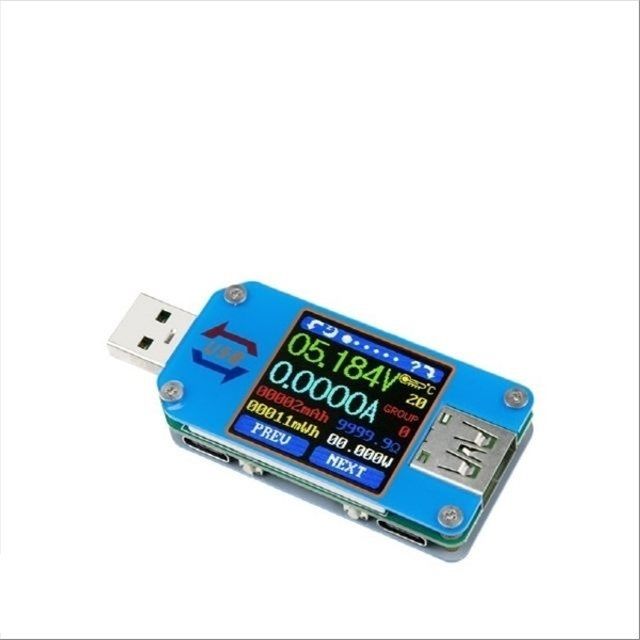 USB 테스터기 전류 전압 충전용량 측정 테스트 Type-