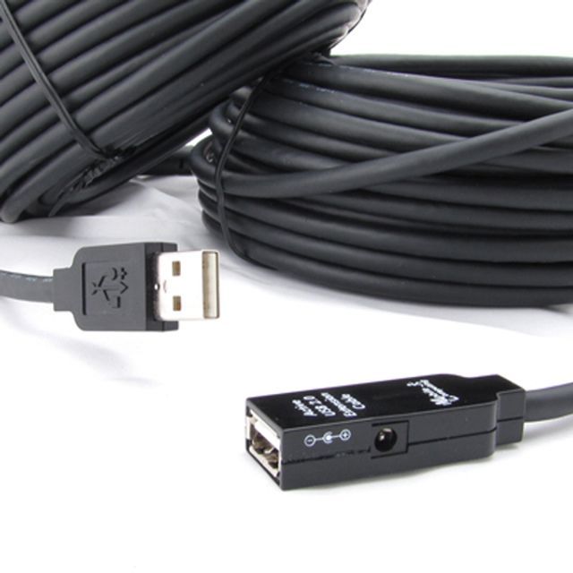 CBL-203D-20M USB2.0 리피터 20m 전원 아답터 포함