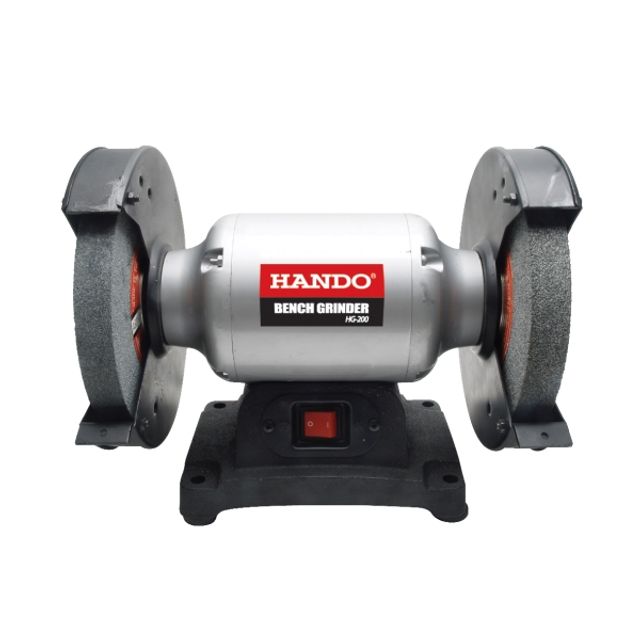 탁상그라인더 200mm(8) 1/2hp 단상480W 축경15.88mm