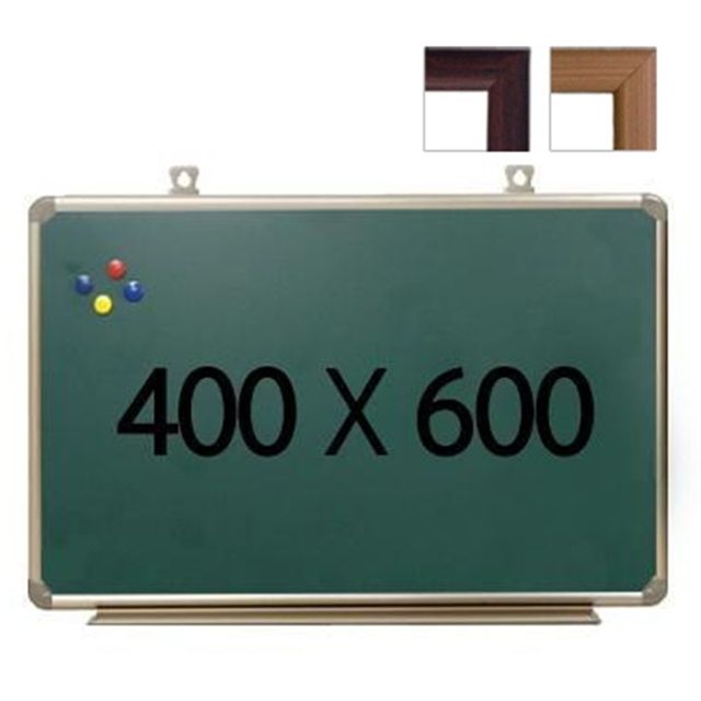 토탈 자석 우드 물백묵 칠판 400X600