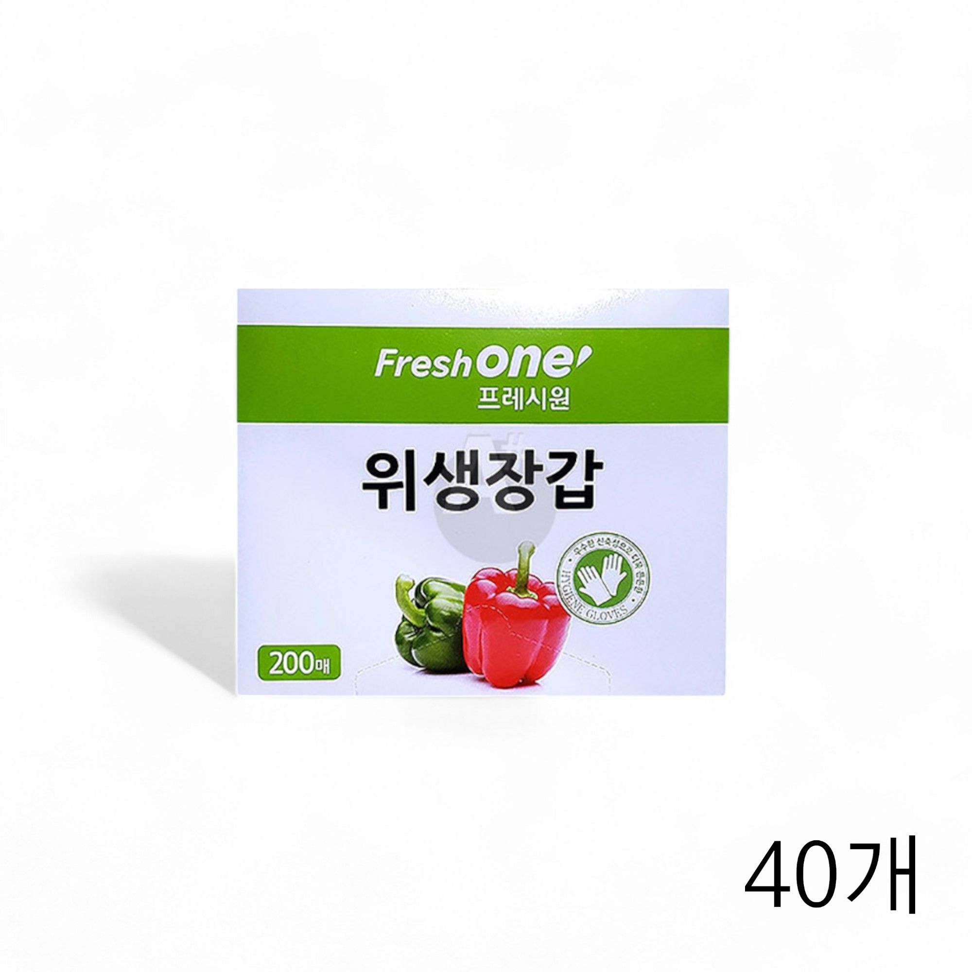 프레시원 일회용 위생장갑 200매입 X 40개 업소용