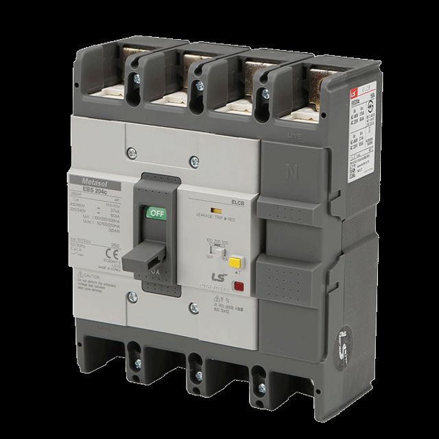 누전차단기 분전반용(산업용) EBS 204C 4P 150A 85KA