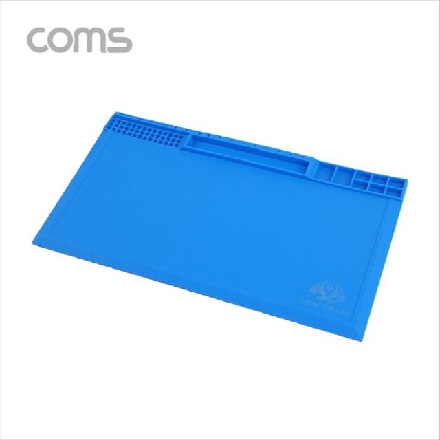 작업용 절연 매트 실리콘 작업 패드 375x208mm
