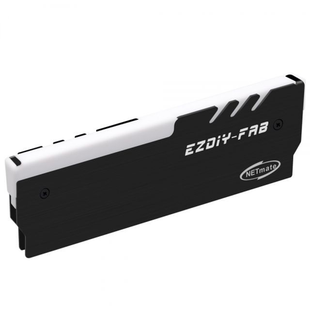 5V RGB 알루미늄 메모리 방열판 블랙 단품 EZDIY-FAB