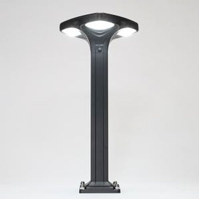 비츠온 태양광 LED 잔디등 클로버 H600 주광