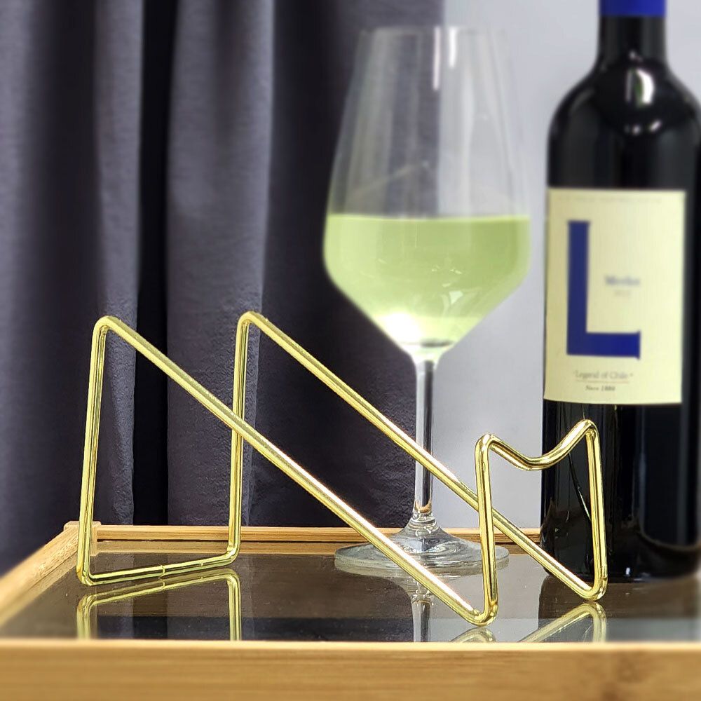대형 와인랙 1구 골드 와인꽂이 와인홀더 와인보관 진열대