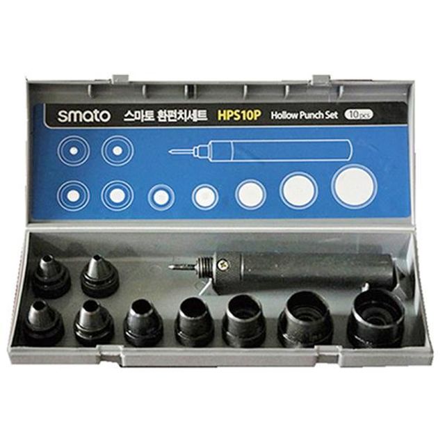 72459 환펀치세트 HPS10P 10pcs 공구 작업 펀칭기