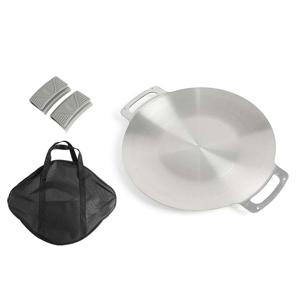 스텐 그리들 33cm 홈파티 삼겹살 차박 고기굽기