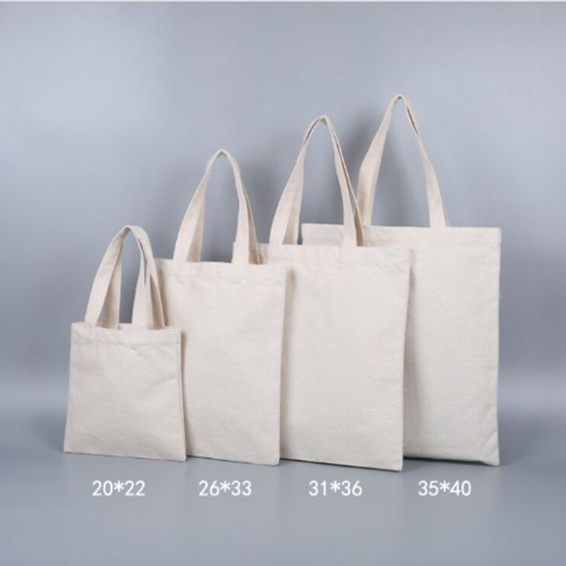 NO.02 캔버스천가방+똑딱이단추 폭이 없는가방 20x2