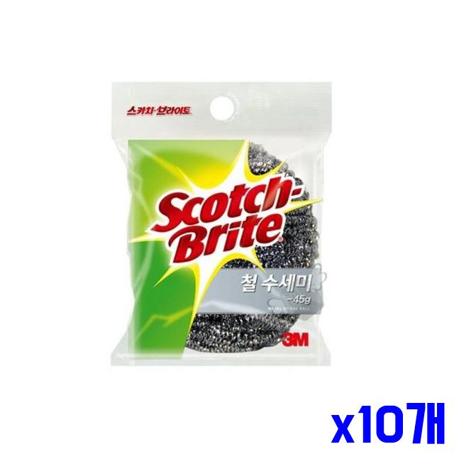 1개입 고급 스텐 45g x10개 철수세미 주방용수세미 주