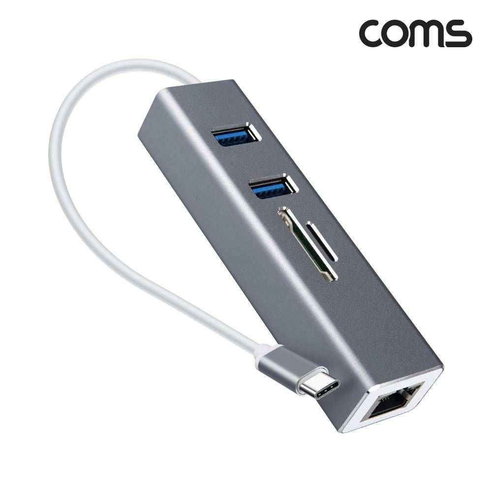 C타입 5in1 USB 멀티허브 컨버터 5포트 Type C USB3.0