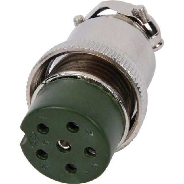 유진 써큘러커넥터 K25-06P 10EA