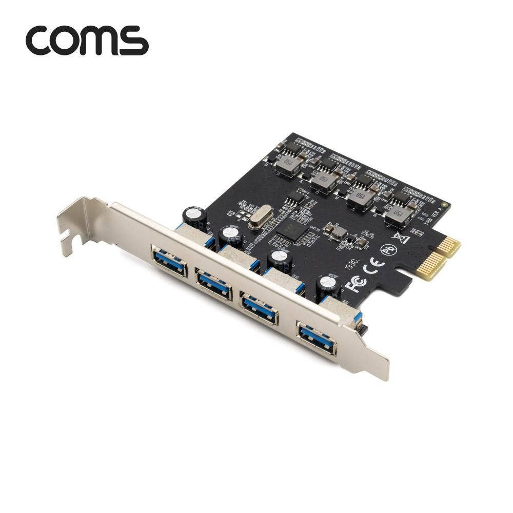 Coms USB 3.0 4Port PCI-express card PCI-E 카드