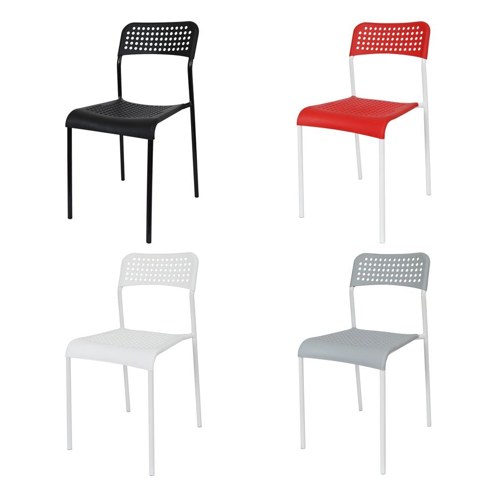 에이디체어 플라스틱 인테리어 의자 다양한 컬러