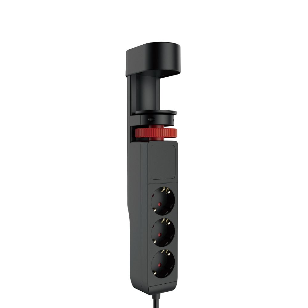 프리드릴 USB 멀티탭 3구 3M 고정식 데스크테리어