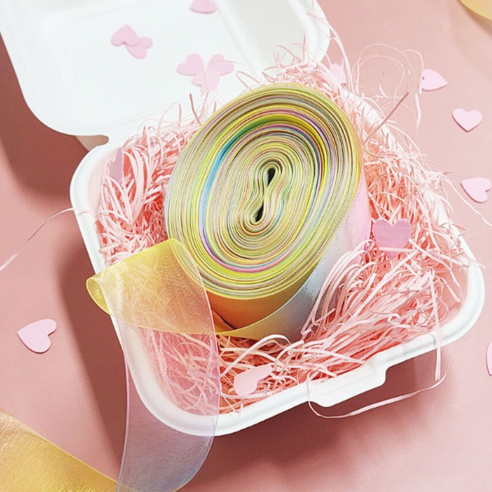 리본끈 파스텔 반투명 포장 리본 끈 38mm