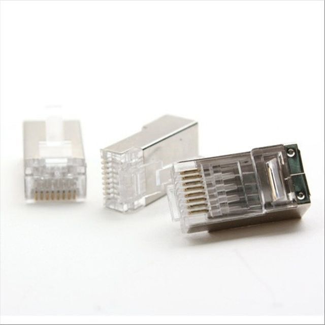 플러그 RJ45 8P 8C CAT6 STP Box 100EA LAN