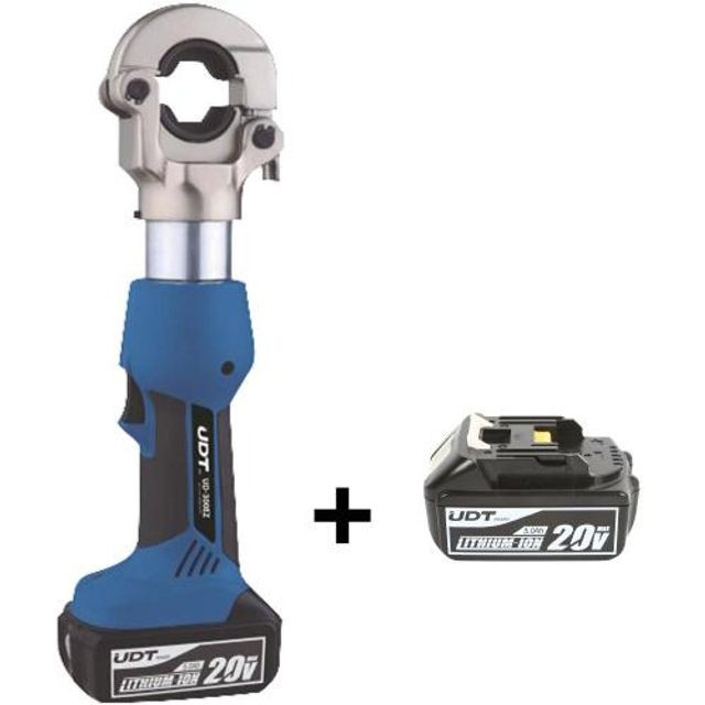 UDT충전유압 충전식유압압착공구 UD-300EZ(2팩) UD-