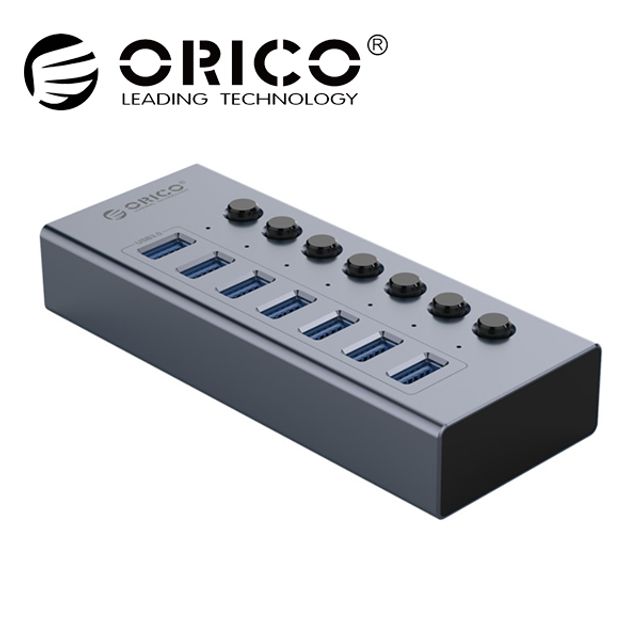 오리코(ORICO) BT2U3-7AB USB 허브 OT