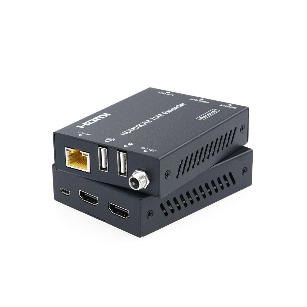 HDMI KVM 연장 리피터 송수신기 / 70미터