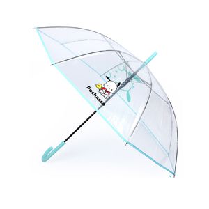아이티알,NE 포차코 60 빅빼꼼 POE 우산 민트 자동 투명 아동우산