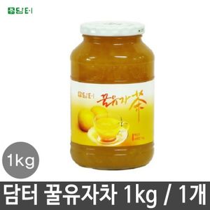 아이티알,LZ 담터 꿀 맛있는 유자차 1kg 1000g 유리병 1개