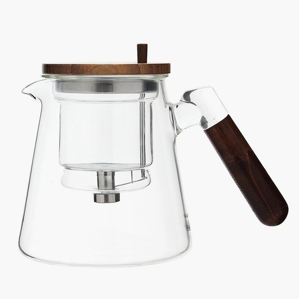 버튼 드롭 차포트 900ml 찻주전자 티타임 페퍼민트