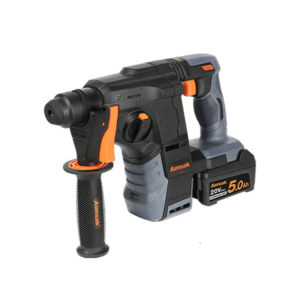 AIMSAK 충전로터리함마드릴_BL18RH705-MAX 18V/5.0A