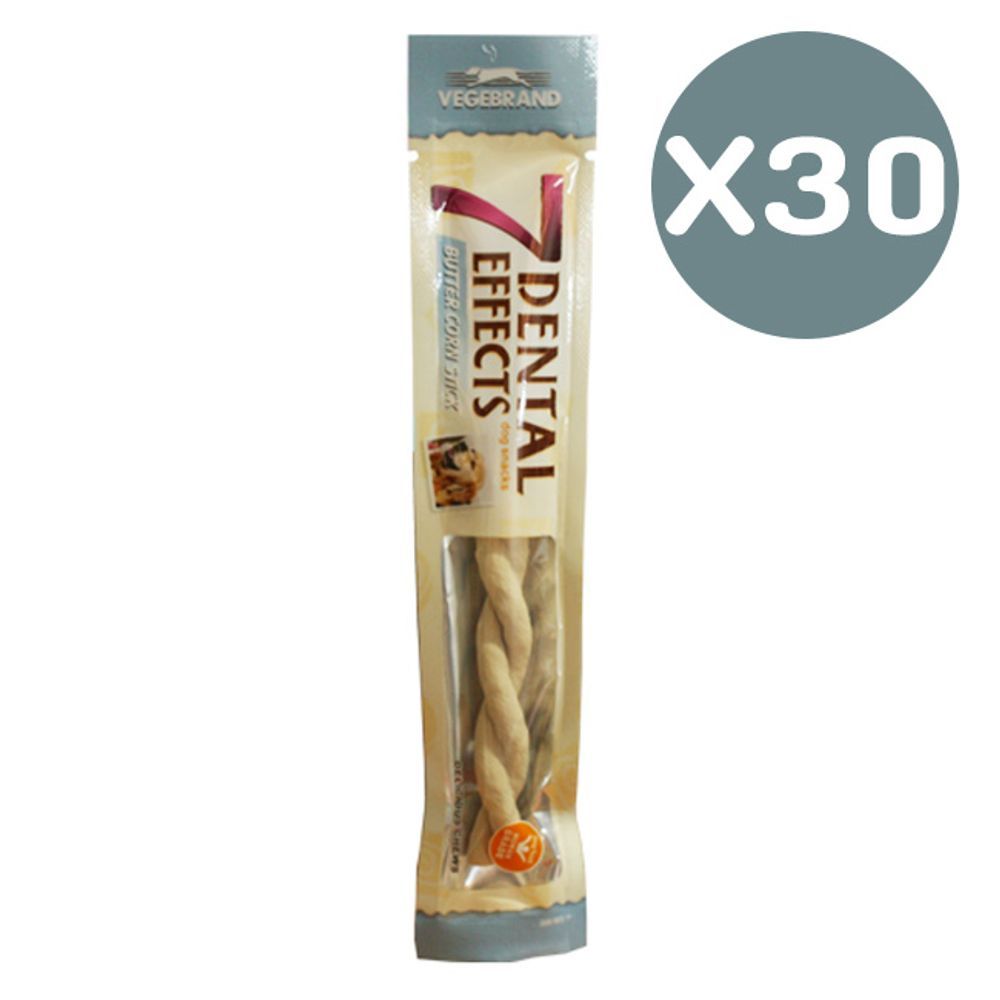 강아지간식 연어스틱 베게 일상 30P 개껌 애견 덴탈껌