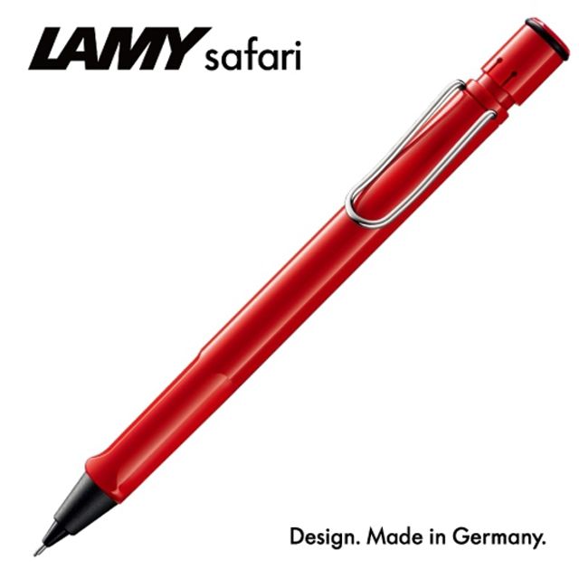 LAMY 사파리샤프 0.5mm 적색 고급샤프 최고급사프 제