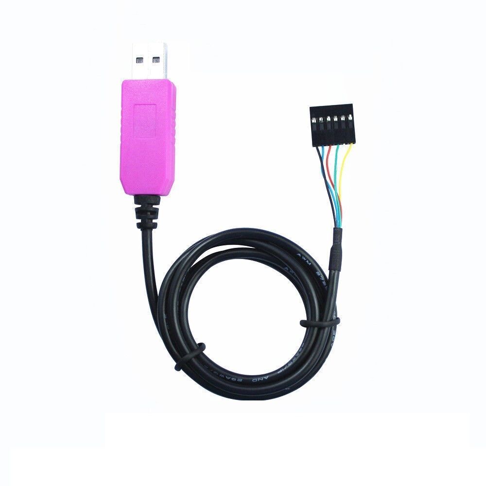 PL2303HXD USB to RS232 TTL연결 OTG 6Pin